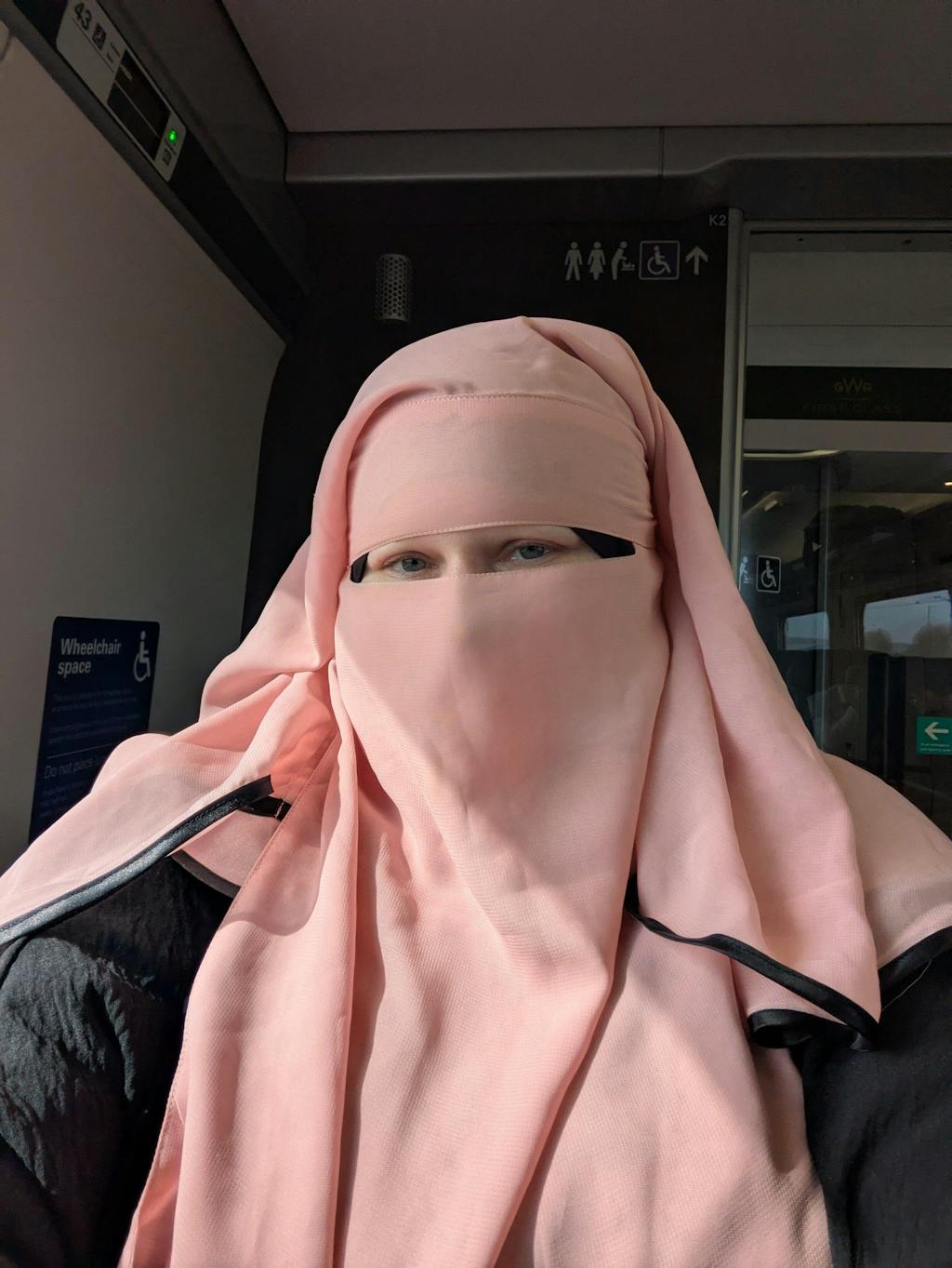 Triple Layer Curve Style Niqab