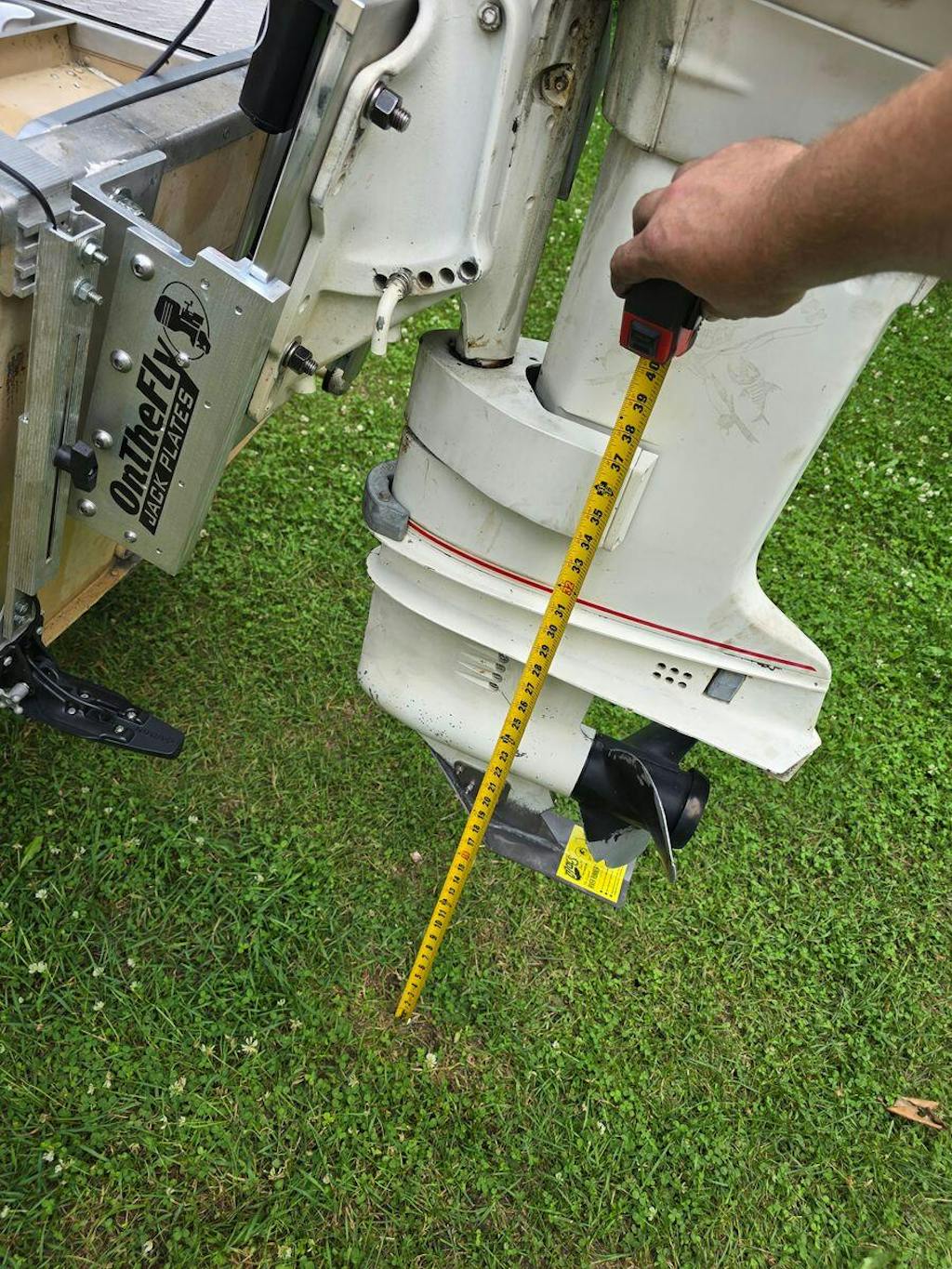 Large Electric Jack Plate (up to to 90hp) – On The Fly Jack Plates