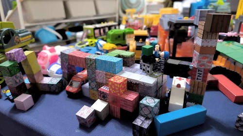 Minecraft Magnetic Building Blocks 100PCS | 0.8"/2 cm