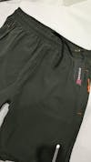 Micro Stretch Olive Shorts
