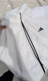 Mens - Adi Wind Breaker Jacket - White