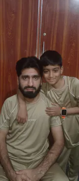 Kids - Polyester Tracksuit - Camel Stride