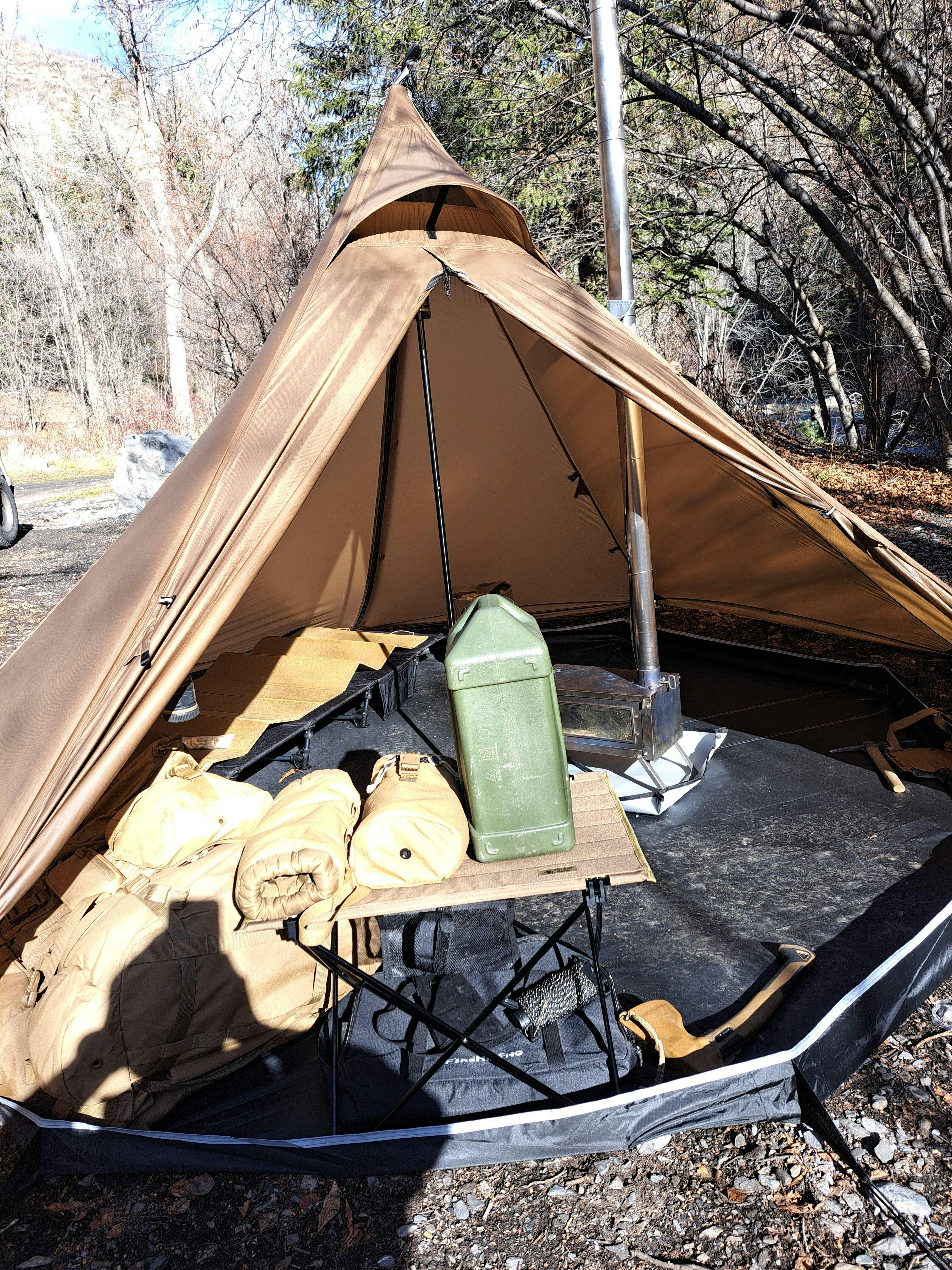 SMOKEY HUT Hot Tent | OneTigris Camping