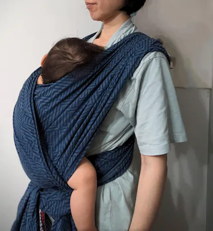 ベビーラップ （薄手）サイズ4 レンタル 「シェイズオブピンク」170gsm  