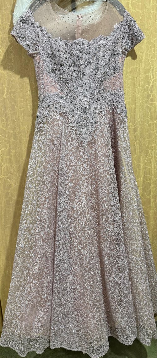 Lara 29765 - Sheer Off Shoulder Ball Gown