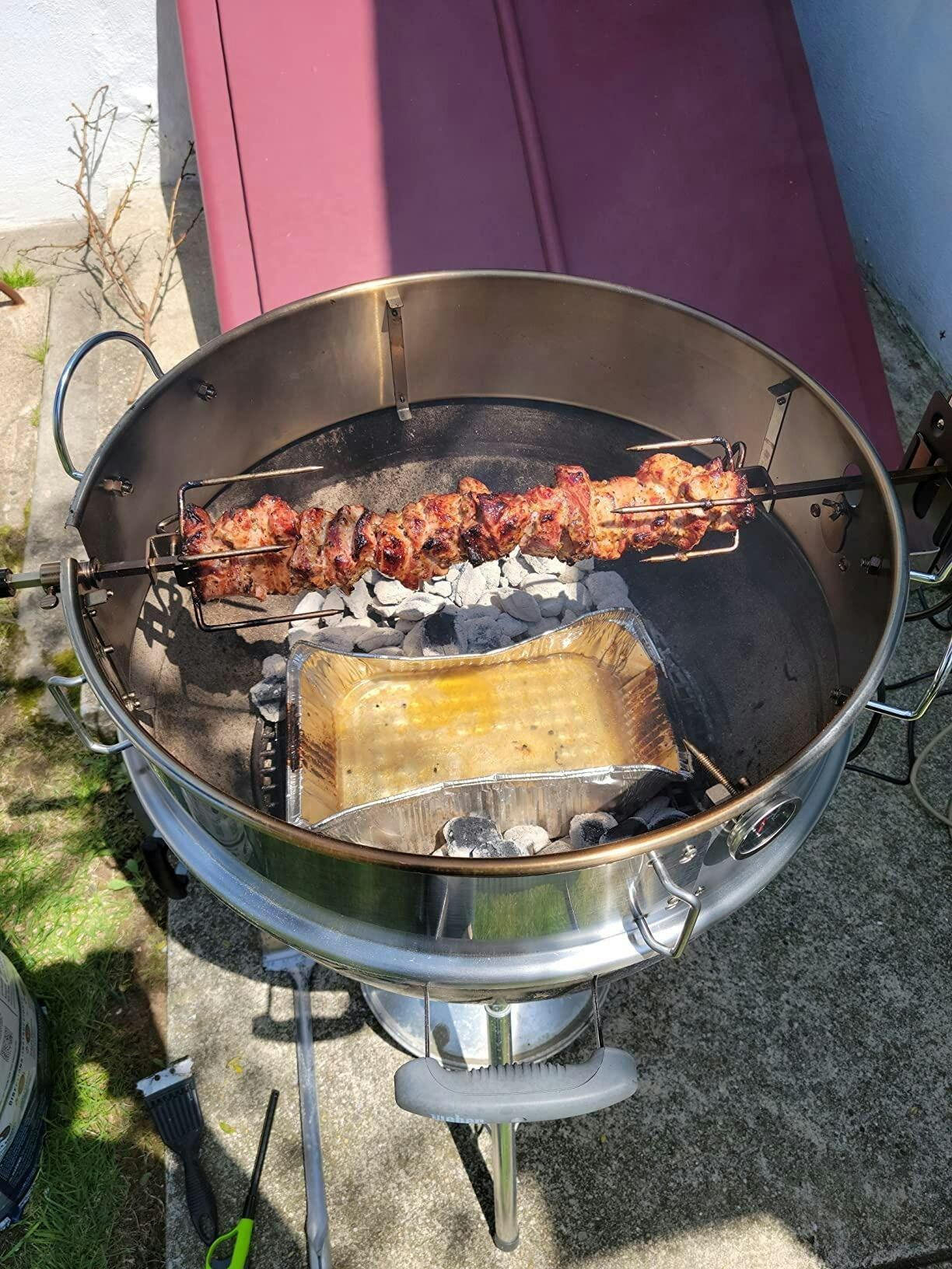 Onlyfire Rotisserie & Pizza Combo Kit for Weber 22
