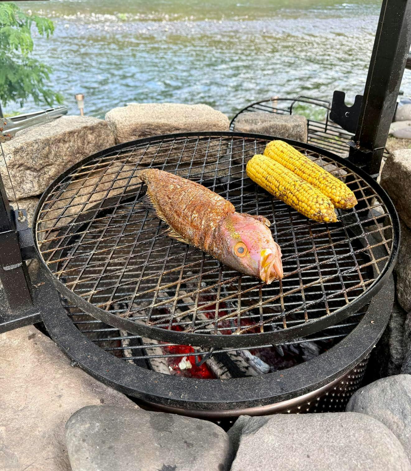 Santa-Maria Grill Rotisserie System FOR Weber 22'' Kettle Grill