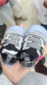 Smooth Toddlers' First Step Shoes - Black (Unisex)