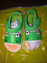 Premium Crocodile Artistic Sandals - Green (Unisex)