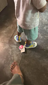 Ducky Toddlers' First Step Shoes - Sky Blue & Yellow (Unisex)