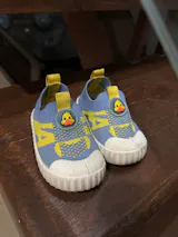 Ducky Toddlers' First Step Shoes - Sky Blue & Yellow (Unisex)