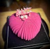 Raspberry, Rose & Lychee Mousse Cake