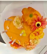 Mango & Cream Mousse Cake: Halal