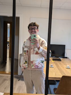 Veste carrée patchwork