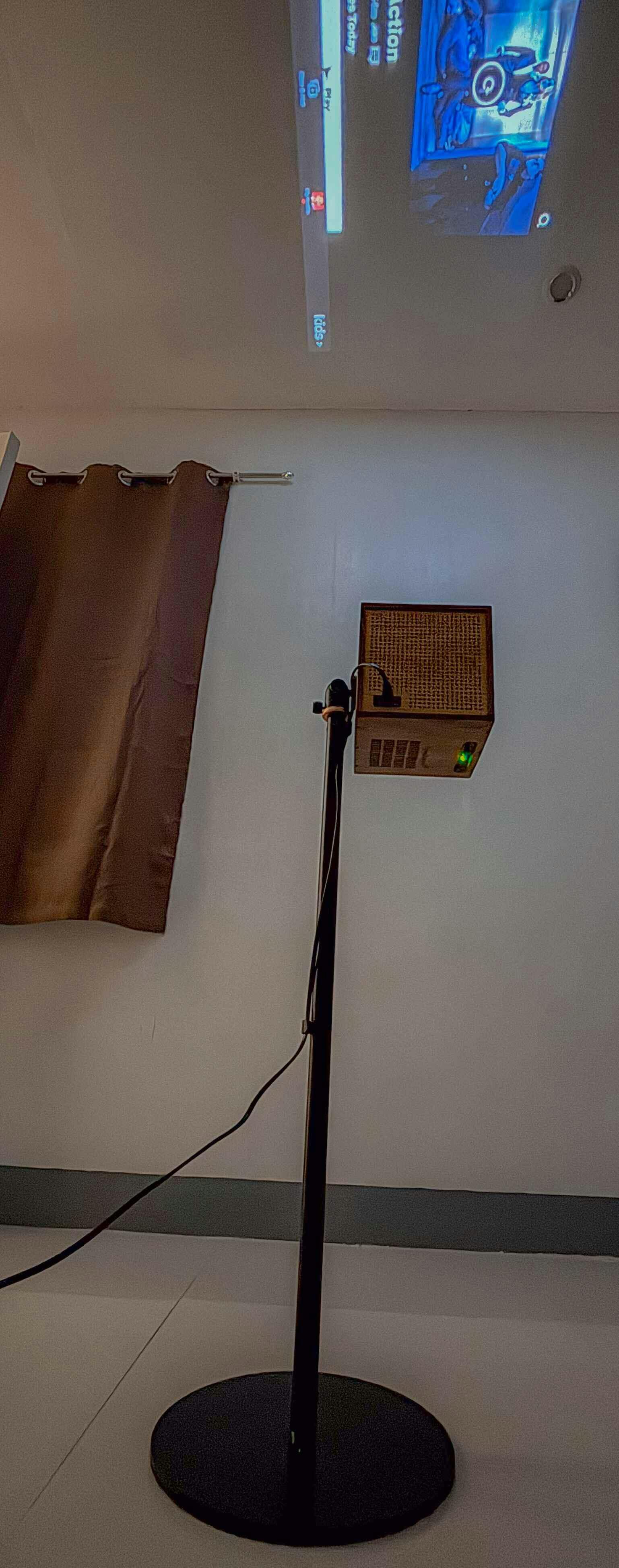 Projector Floor Stand | Metal Base, Perfect For Office, Home