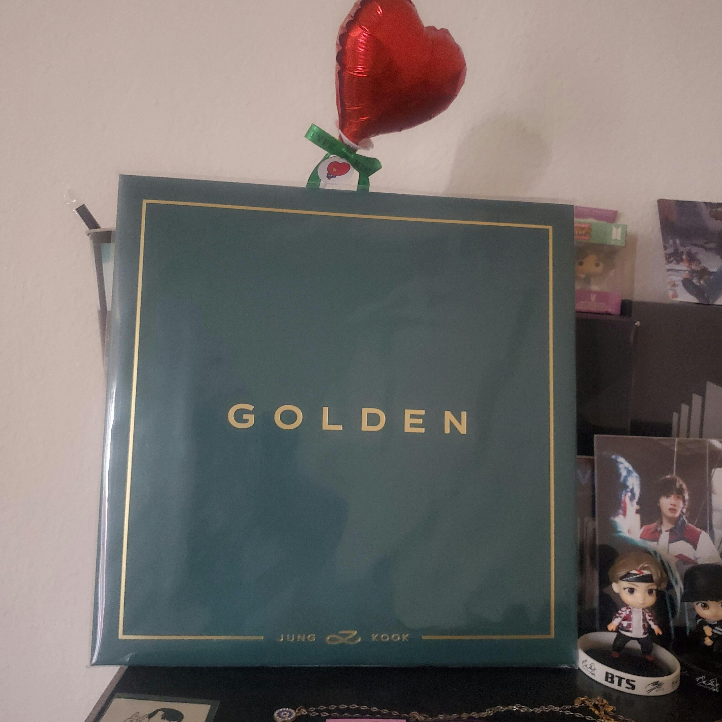 BTS Jungkook 'GOLDEN' LP Vinyl – Oppa Store