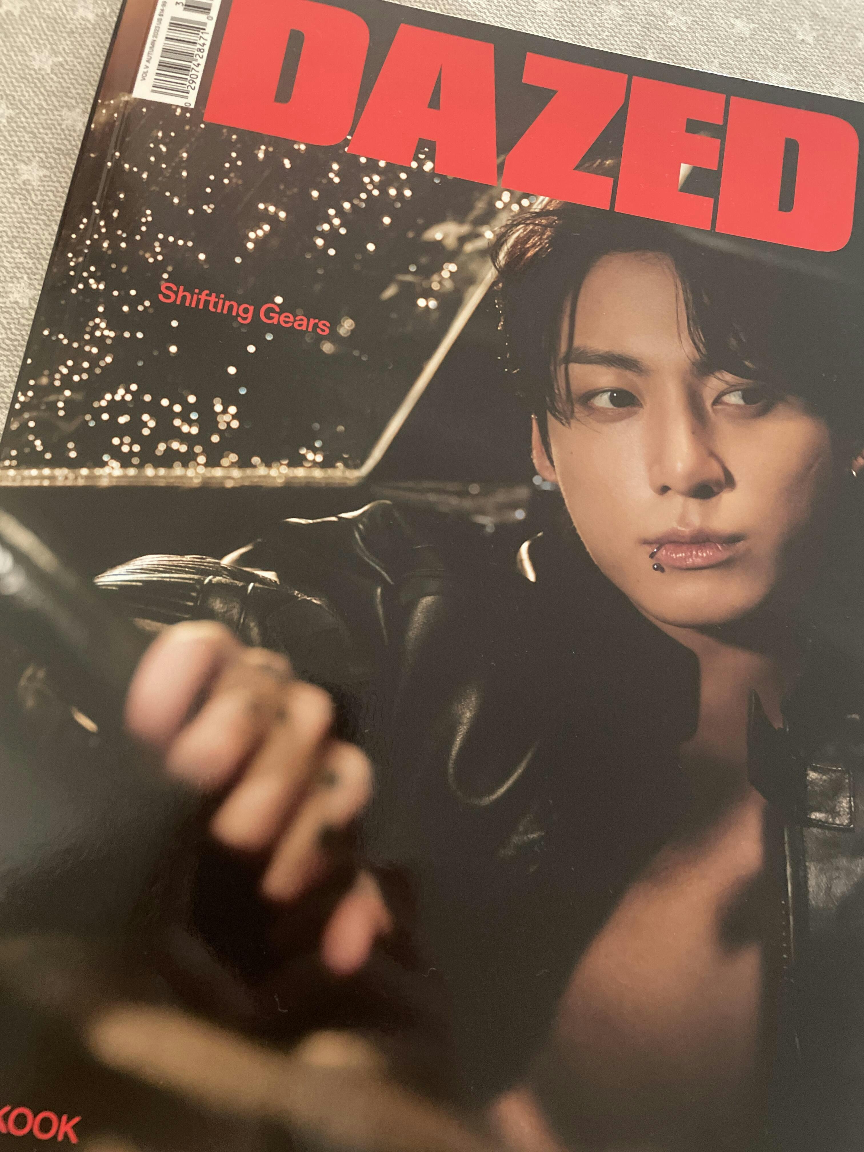 BTS Jungkook Cover Dazed and Confused Magazine 2023 Autumn Fall