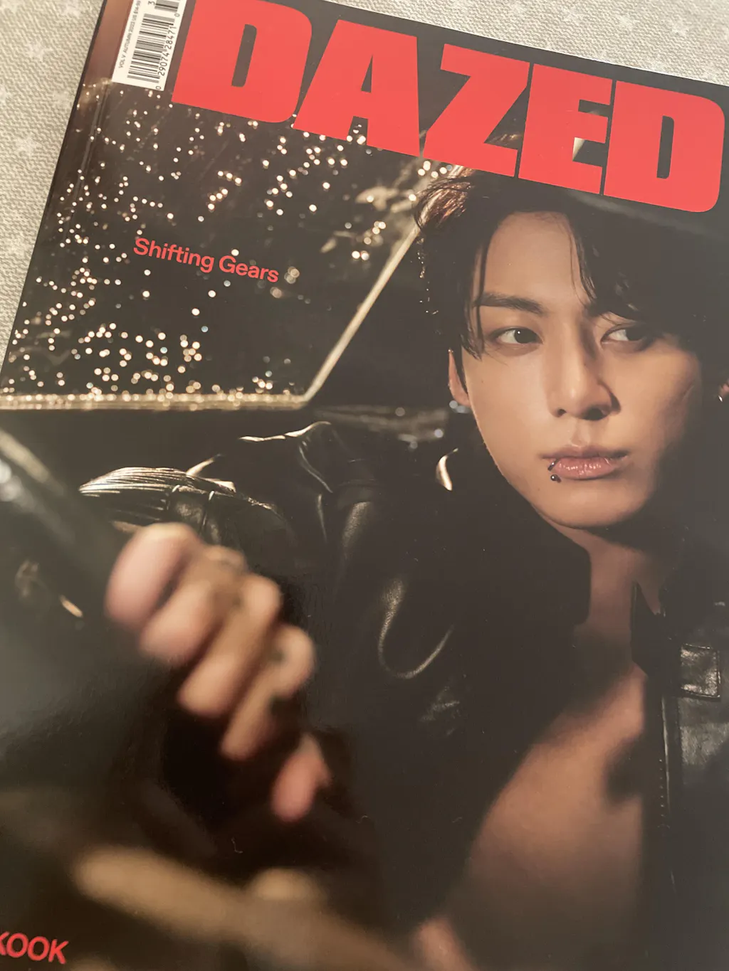 BTS Jungkook Cover Dazed and Confused Magazine 2023 Autumn Fall Issue