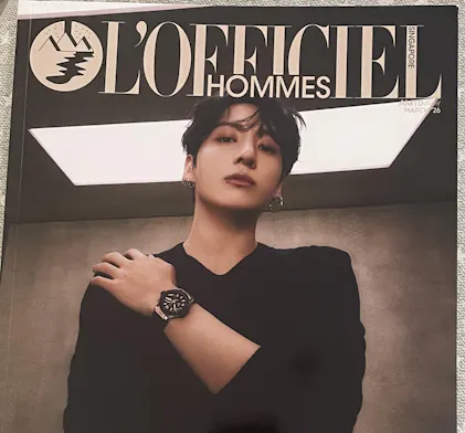 BTS Jungkook (Singapore) L'OFFICIEL HOMMES Magazine - March 2026