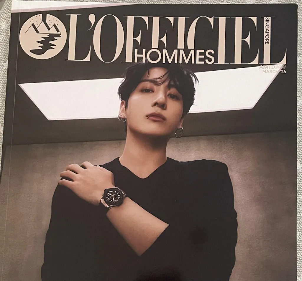 BTS Jungkook (Singapore) L’OFFICIEL HOMMES Magazine - March 2026 Issue