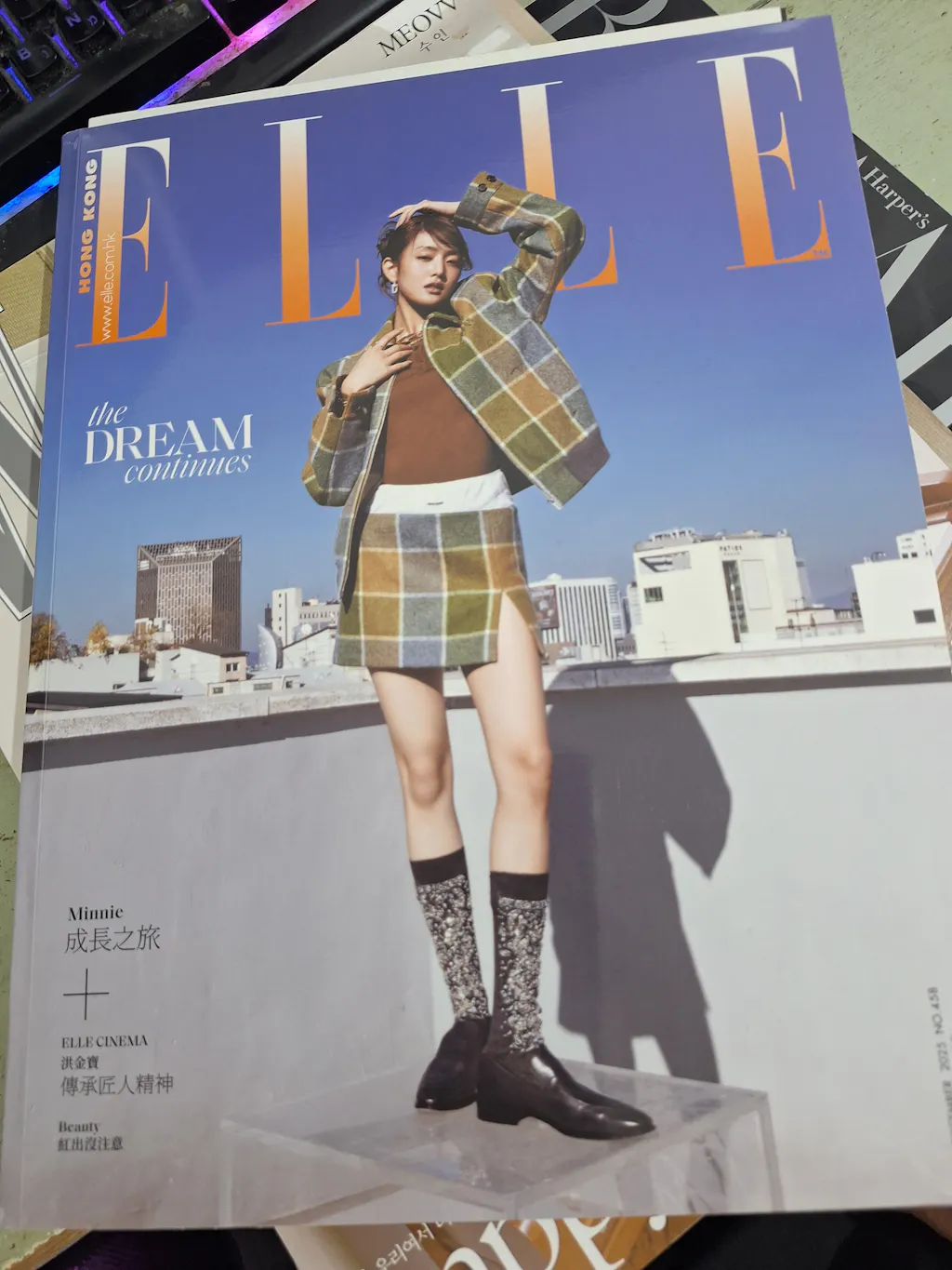 I-DLE Minnie - Elle Hong Kong Magazine December 2025 Issue RANDOM