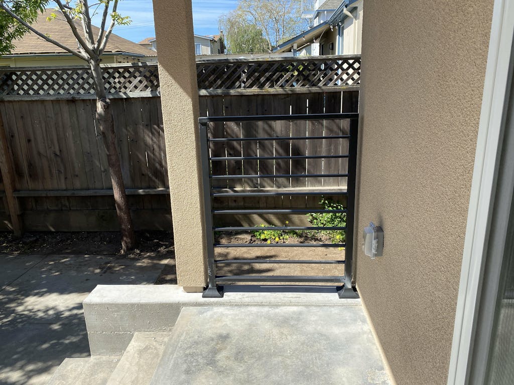 Buy a Custom Length Railing, Modern Metal Horizontal Bar Stair Railings