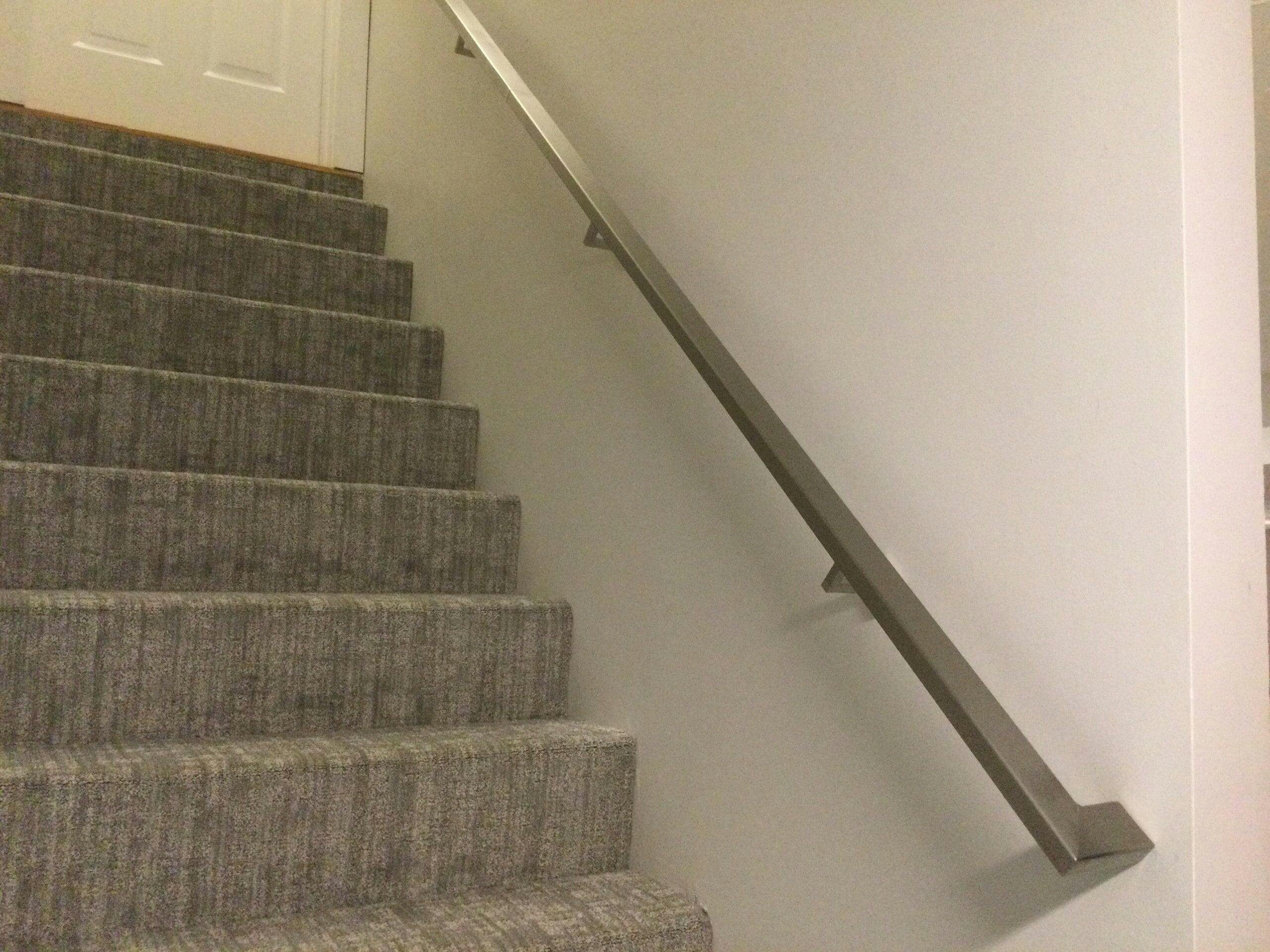 Stainless Steel Handrail For Stairs | Optimum Works Inc.