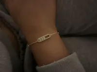 Mollyanne Bracelet (in silver & gold)