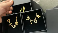 Classy Hoop Diamanté Iva Earrings