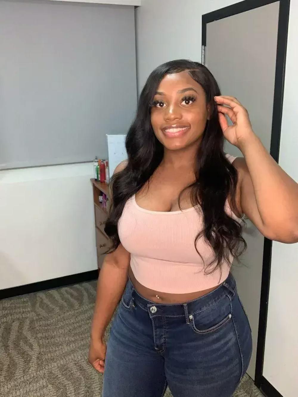 OQ HAIR Body Wave Wear Go Wig Pre-cut 7x5 HD Lace Bleached Mini Knots Glueless Wig