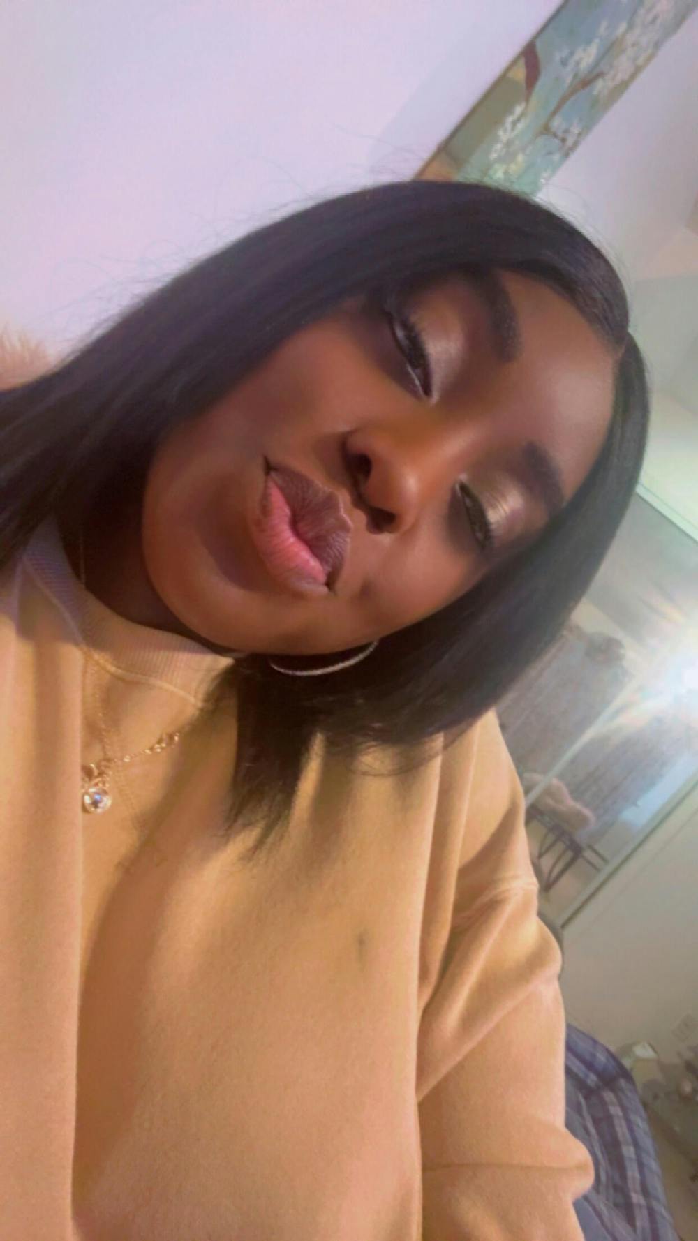 OQ HAIR Glueless Layered Cut Yaki Straight Wear Go Wig Pre-Cut 9x6 T Part Lace Bob Wig With Elastic Drawstring