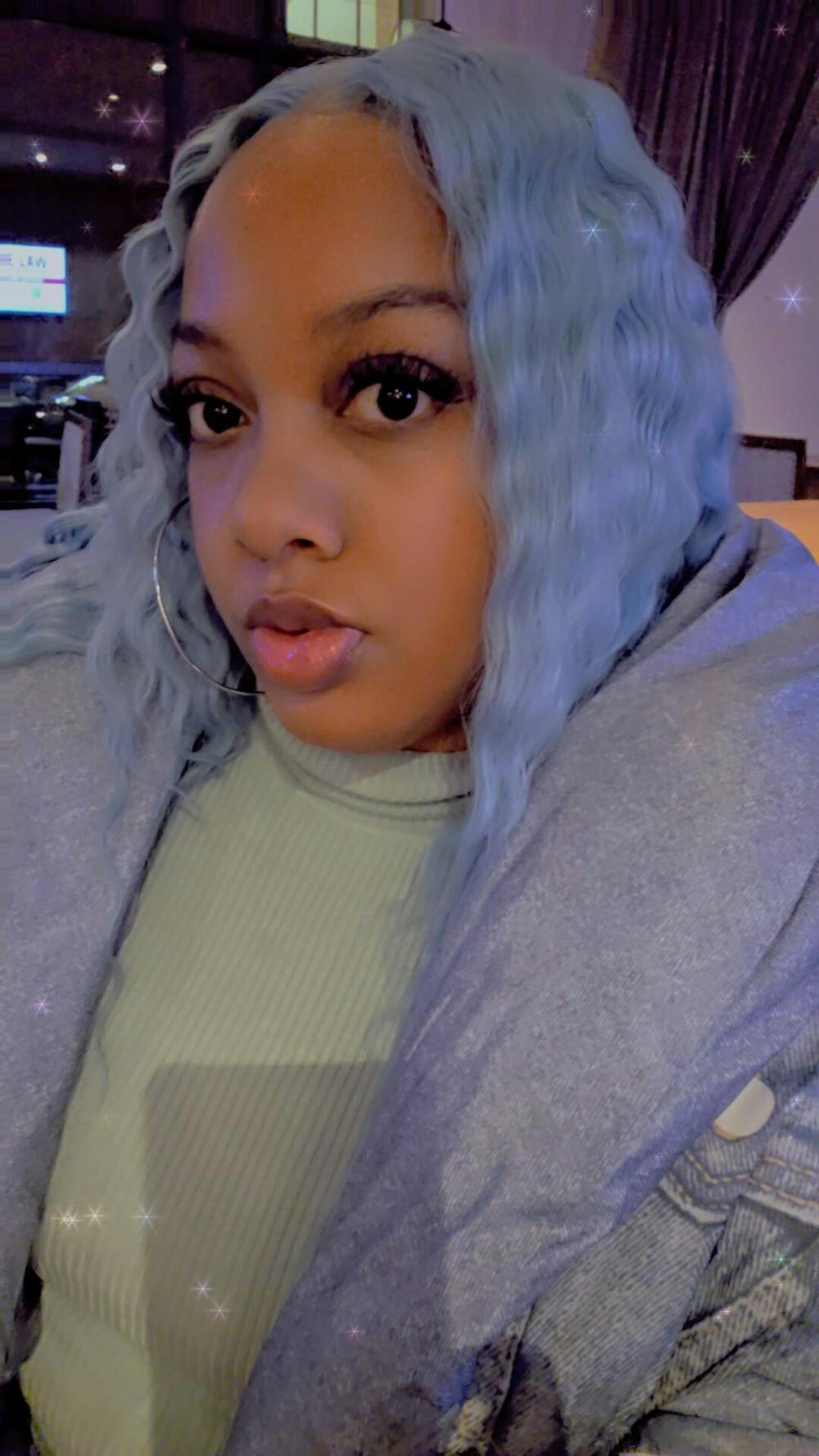 Lake Brilliant Blue Color/ Mint Green Color/ Neon Green Color/ Straight 13x4 Human Hair Lace Front Wigs