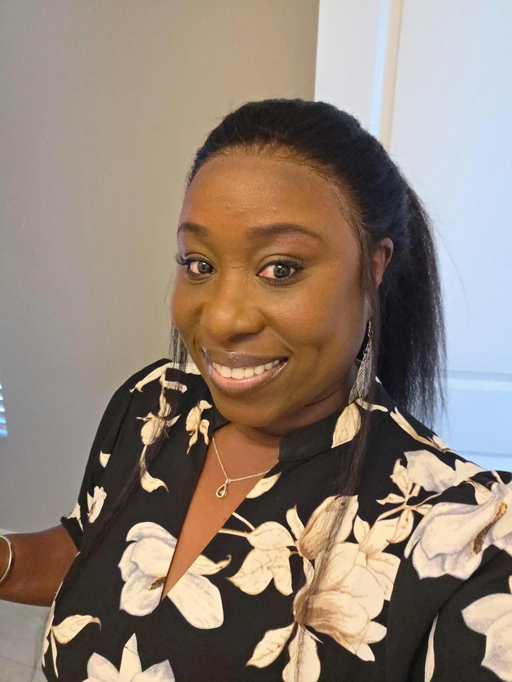 OQ HAIR Kinky Straight Invisi-Drawstring Flexible Fit 360 Lace Front Glueless Wig With Bleached Knots