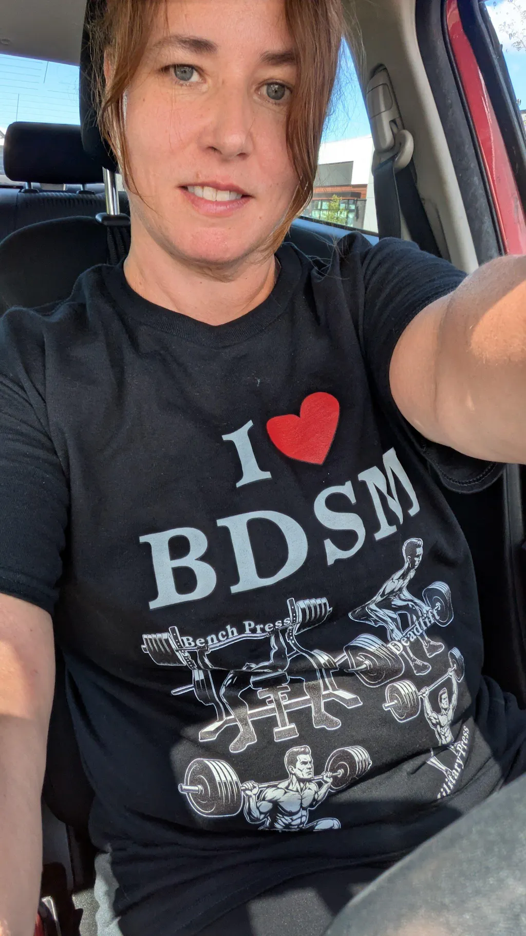 I love BDSM (bench press, deadlift, squats, military press) T-Shirt