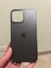 iPhone 13 Pro Max Cover - Black - Matt Look Shiny Borders Soft Case