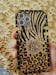 iPhone 11 Pro Cover - Design 1 - Trendy Stripes Pattern Golden Square Case With Matching Bling Ring Holder