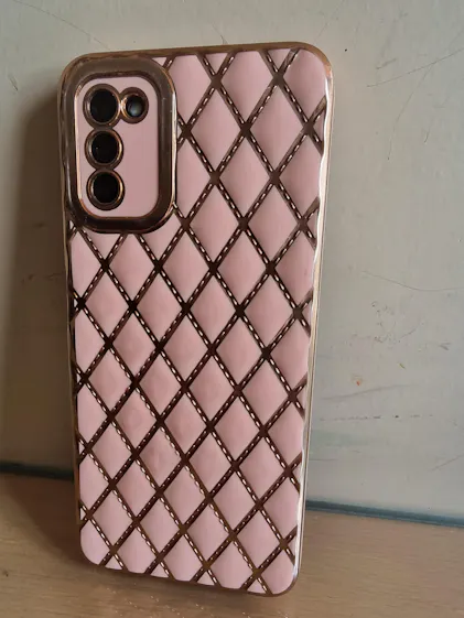 LEYAN Cover Portafoglio Per Xiaomi Redmi 9C/9C NFC In Pelle PU Con Motivo Rilievo Fiore, Slot Carte E Funzione Stand - Rosa Oro