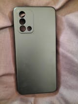 Oppo A95 4G Cover - Black - ONation Silica Gel Series - HQ Liquid Silicone Elegant Colors Camera Protection Soft Case