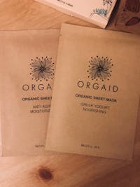 ORGAID Organic Sheet Mask | Anti-Aging & Moisturizing