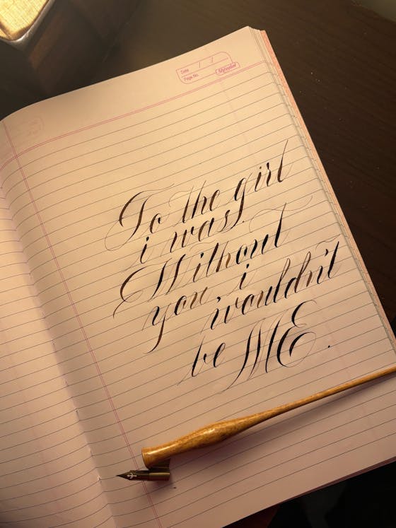 Copperplate Calligraphy Workshop