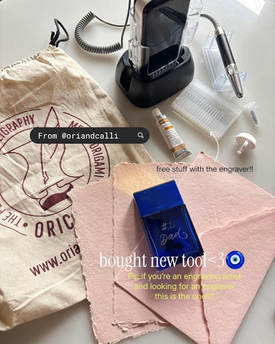 Calligraphy Engraver (Engraving Tool)