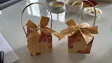 Double Happiness Floral Wedding Favor boxes (20pcs)