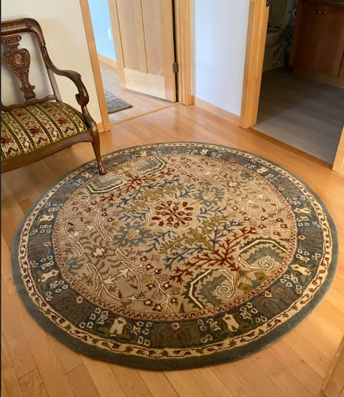 Multi Sizes Beige Handmade 100% Wool Arts & Craft Transitional Oriental Area Rug