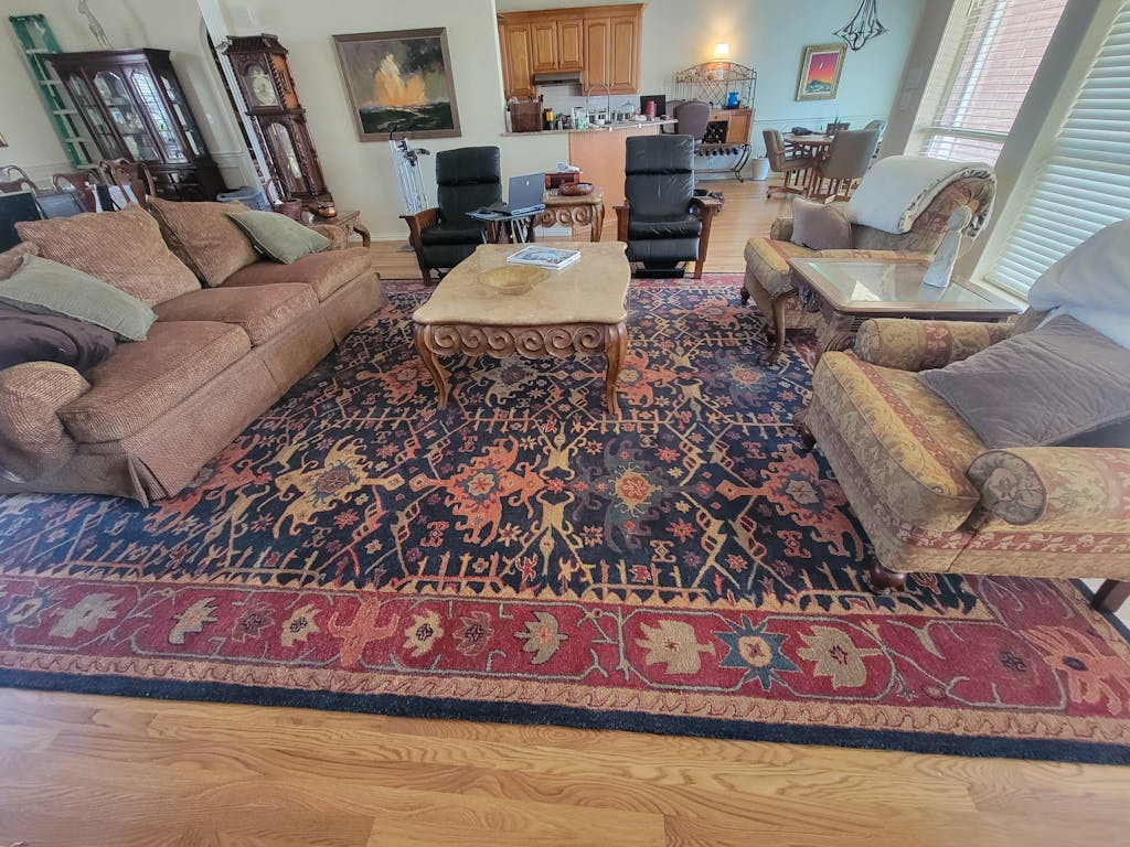 Multi Color Multi Size Hand Tufted Handmade 100% Wool Oriental Area Rug Dark Blue