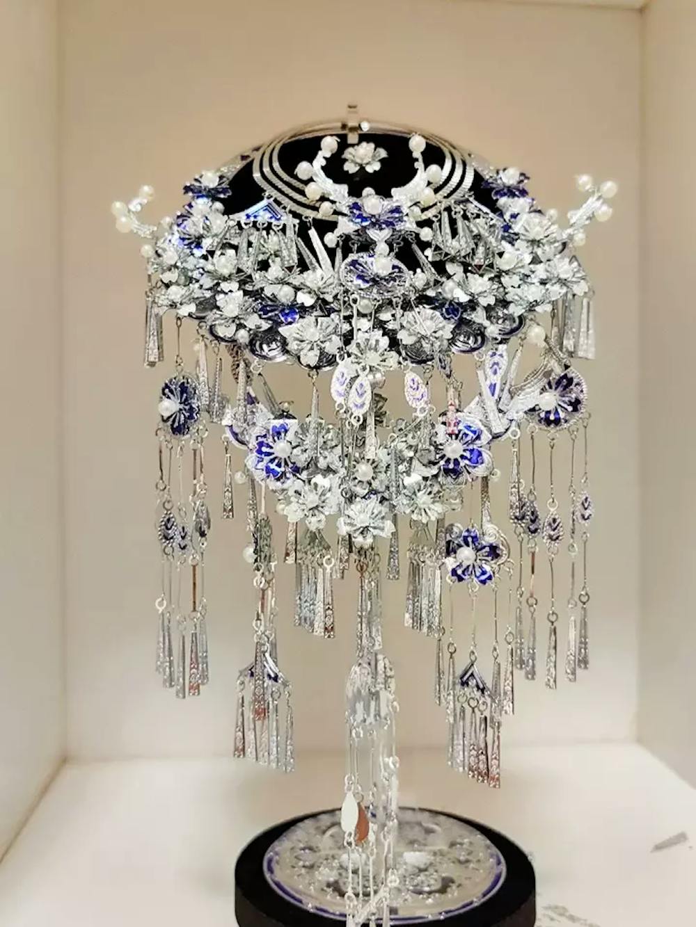 Miao Silver Crown 3D Puzzle Collectible Metal Model