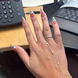 Zircon Stone Handchain