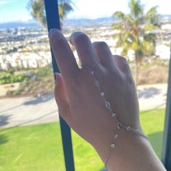 Zircon Glow Handchain