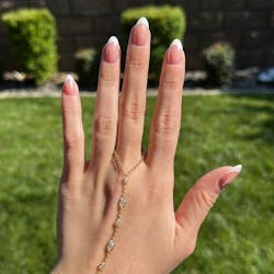 Zircon Glow Handchain