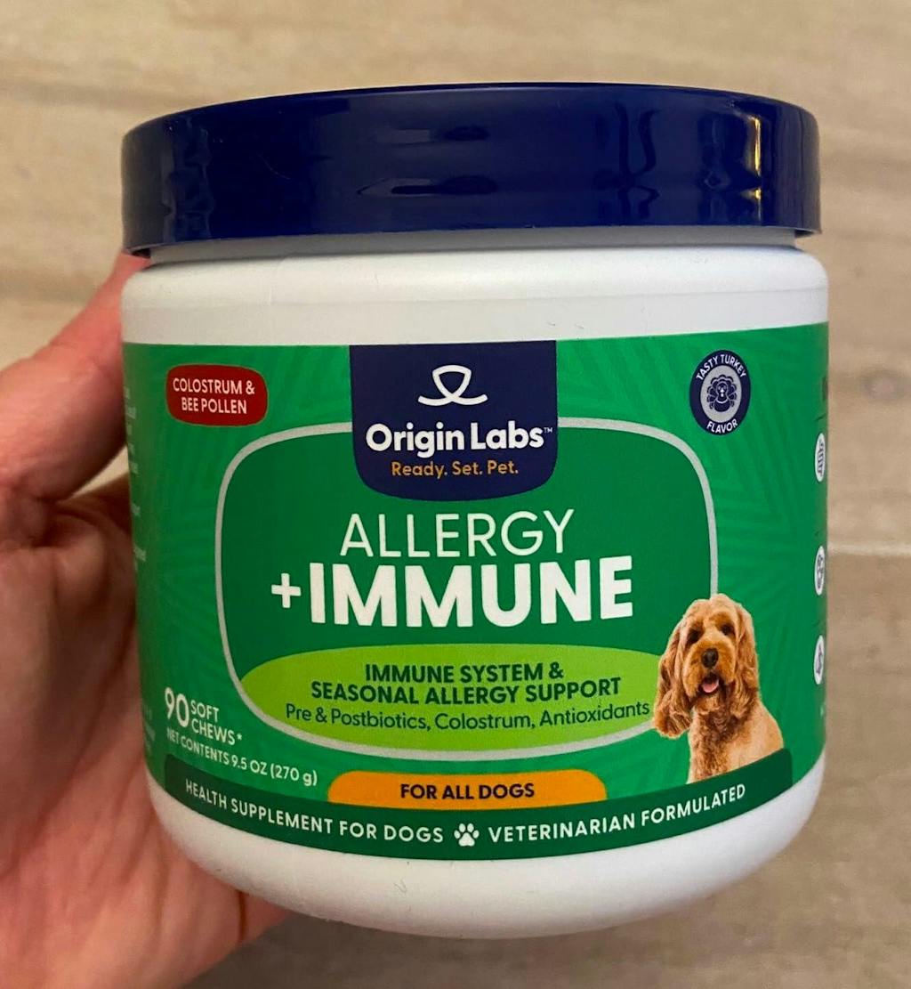 Dog Itchy Ears Relief, Allergy & Immune Supplement for Dogs