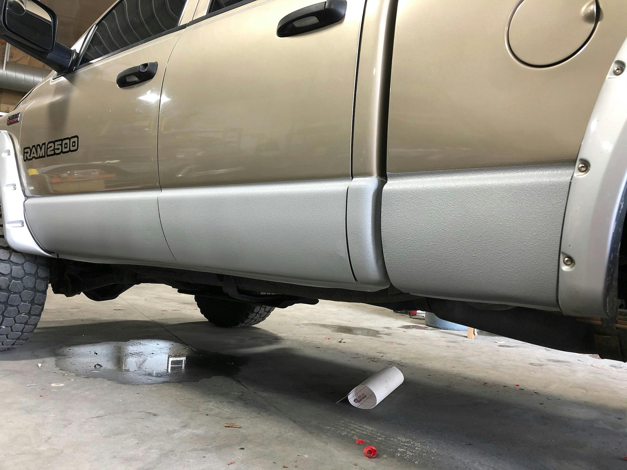 20022008 Ram Quad Cab, Slip On Rocker Panel + Cab Corner Cover